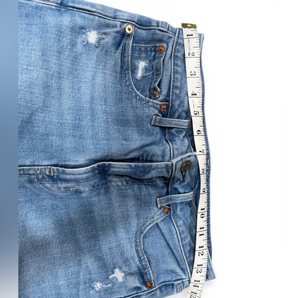 GAP Vintage Slim Sky High Side Slit Cropped Ankle Jean Women’s Dize 27 / 4 - Picture 10 of 10